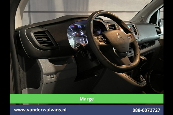 Citroën Jumpy 2.0 BlueHDI **MARGE, GEEN BTW** 123pk L3H1 Dubbele cabine Euro6 Airco | 6-Zits | 2x Zijdeur | Naviatie 2500kg trekhaak, Apple Carplay, Android Auto, Cruiscontrol, Parkeersensoren