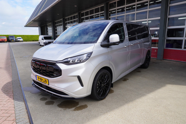 Ford Transit Custom 320L 2.0 TDCI 170PK L2H1 Limited DubbelCabine Automaat Schuifdeur L/R Nr. V072 | Trekhaak | Airco | Adap.Cruise | Navi | 360 Camera DEMO