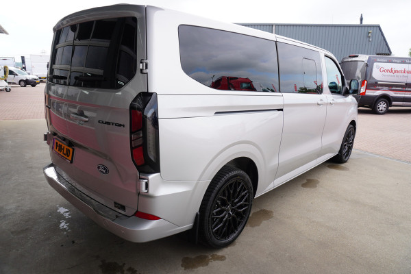 Ford Transit Custom 320L 2.0 TDCI 170PK L2H1 Limited DubbelCabine Automaat Schuifdeur L/R Nr. V072 | Trekhaak | Airco | Adap.Cruise | Navi | 360 Camera DEMO