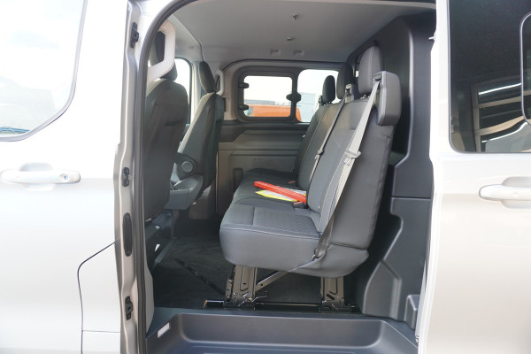 Ford Transit Custom 320L 2.0 TDCI 170PK L2H1 Limited DubbelCabine Automaat Schuifdeur L/R Nr. V072 | Trekhaak | Airco | Adap.Cruise | Navi | 360 Camera DEMO