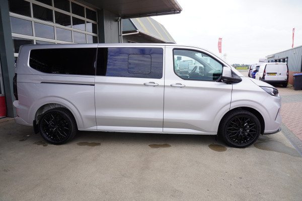 Ford Transit Custom 320L 2.0 TDCI 170PK L2H1 Limited DubbelCabine Automaat Schuifdeur L/R Nr. V072 | Trekhaak | Airco | Adap.Cruise | Navi | 360 Camera DEMO