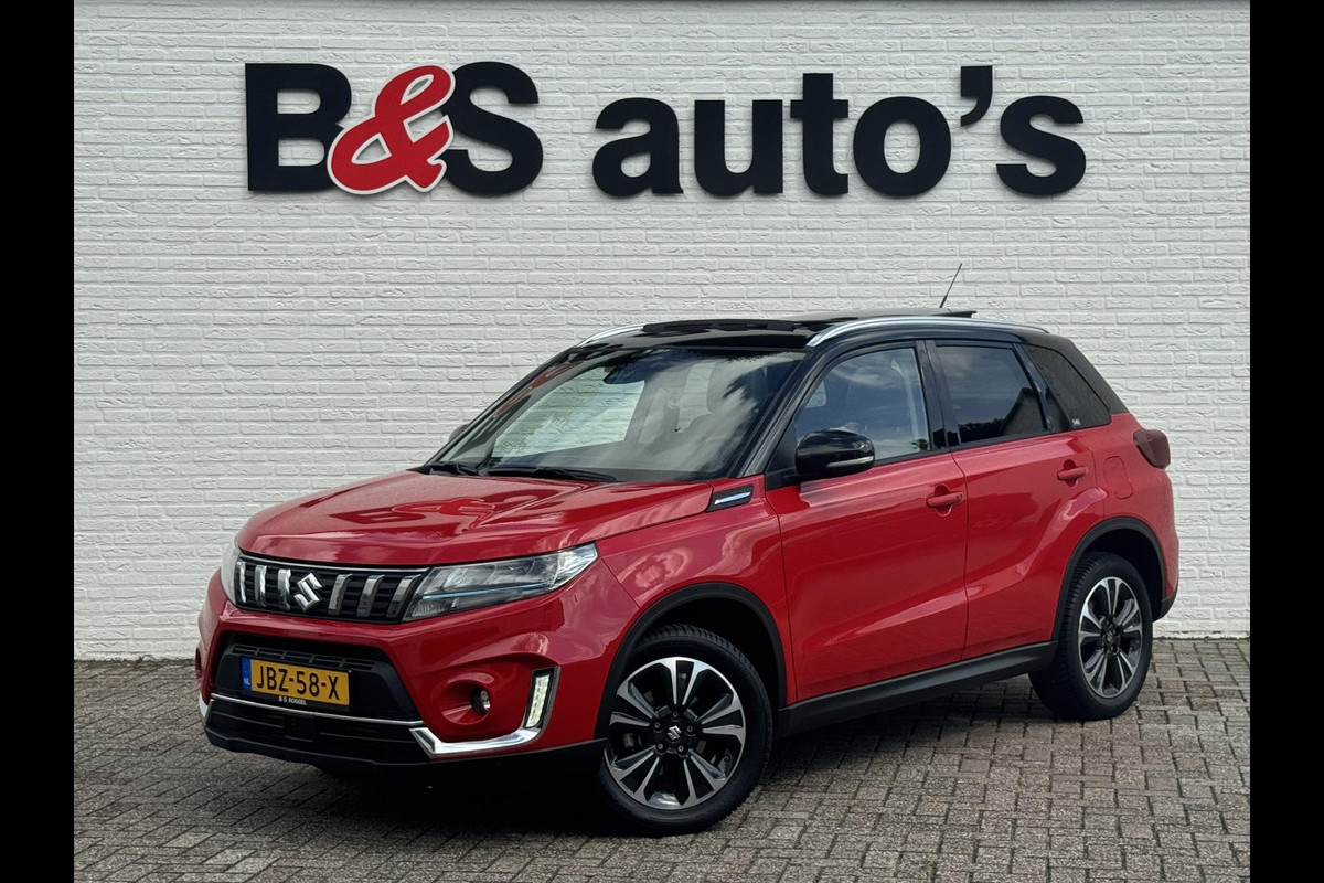 Suzuki Vitara 1.4 Boosterjet Style Smart Hybrid AllGrip Adaptive cruise Climate control Panoramadak Apple / Android Navigatie Suzuki Vitara 1.4 Boosterjet Style Smart Hybrid AllGrip Adaptive cruise Climate control Panoramadak Apple / Android Navigatie