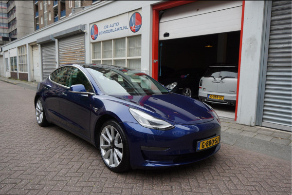 Tesla Model 3 Long Range AWD 75 kWh Dual Motor | Nederlandse BTW auto | 351 pk | Panorama | Premium Audio | Auto Pilot | Leer | 19inch sportvelgen