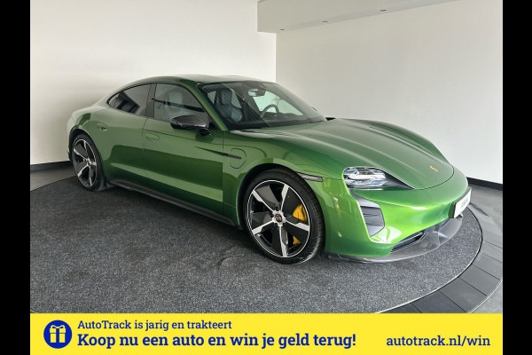 Porsche Taycan Turbo S 93 kWh | Keramische remmen | Carbon GT-design | Passagiers display | Sport Chronopakket Plus!