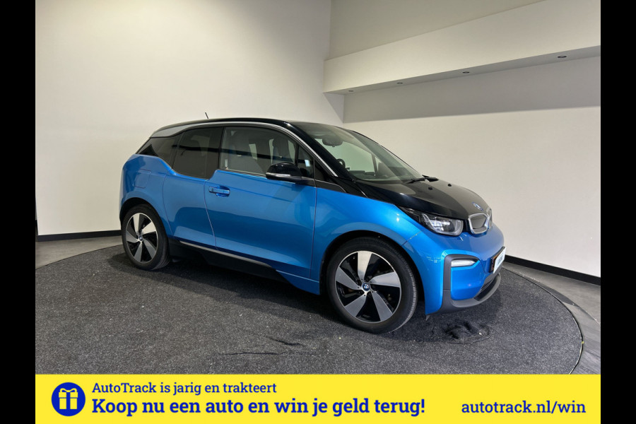 BMW i3 Basis iPerformance 94Ah 33 kWh | Warmtepomp! | Navigatie | Verwarmde voorstoelen | SoH (batterijcheck) 89 % score!