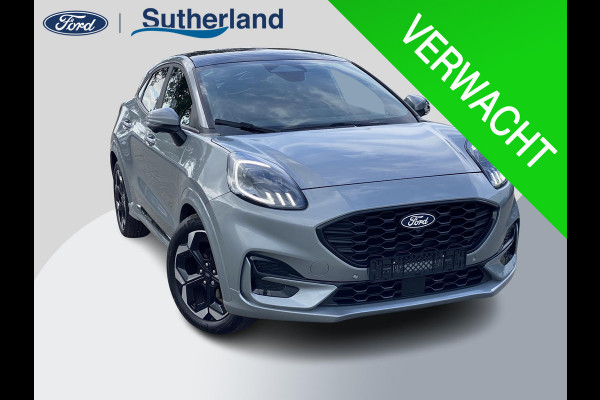 Ford Puma 1.0 EcoBoost Hybrid ST-Line X 155pk Automaat | Panoramadak | Afneembare trekhaak | Winter Pack | Adaptive cruise control | 360 graden camera | Bang&Olufsen | Elektrsiche achterklep | Matrix LED