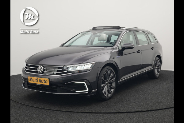 Volkswagen Passat Variant 1.4 TSI GTE Business Plug In Hybrid 218pk Dealer O.H PHEV | Panodak | Adaptive Cruise | Lederen Sportstoelen Massage & Verwarmd | Apple Carplay | Sfeerverlichting | Navigatie | DAB |