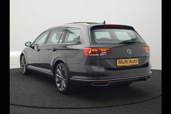 Volkswagen Passat Variant 1.4 TSI GTE Business Plug In Hybrid 218pk Dealer O.H PHEV | Panodak | Adaptive Cruise | Lederen Sportstoelen Massage & Verwarmd | Apple Carplay | Sfeerverlichting | Navigatie | DAB |