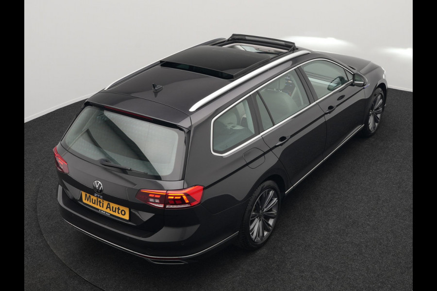 Volkswagen Passat Variant 1.4 TSI GTE Business Plug In Hybrid 218pk Dealer O.H PHEV | Panodak | Adaptive Cruise | Lederen Sportstoelen Massage & Verwarmd | Apple Carplay | Sfeerverlichting | Navigatie | DAB |