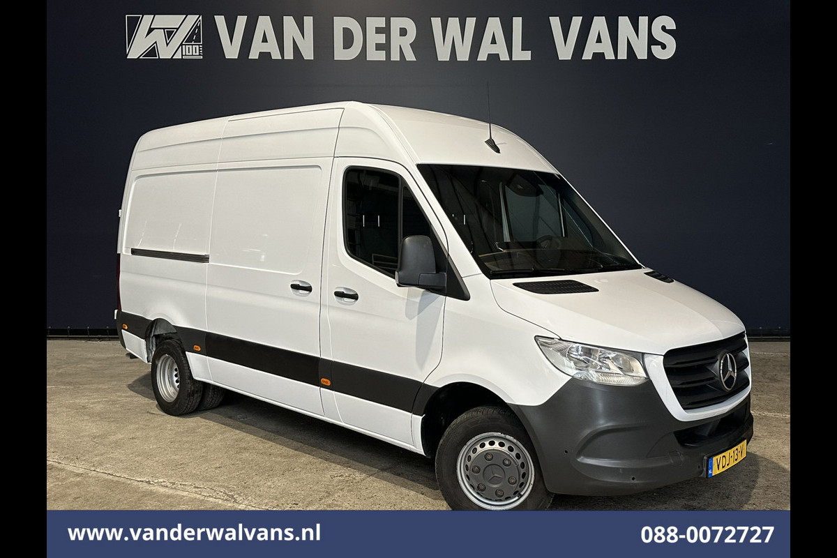 Mercedes-Benz Sprinter 516 CDI 163pk 3500kg Trekhaak L2H2 Dubbel Lucht Euro6 Airco | Camera | Apple Carplay Cruisecontrol, Android Auto, Parkeersensoren