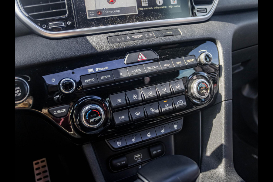 Kia Sportage 1.6 T-GDI 4WD GT-Line PlusLine l Stoel verwarming en ventilatie l 360 camera l lederen bekleding l  1600 KG trekgewicht