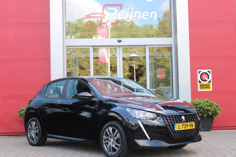 Peugeot 208 1.2 75PK ACTIVE PACK | AFNEEMBARE TREKHAAK | NAVIGATIE | APPLE CARPLAY/ANDROID AUTO | PARKEERSENSOREN ACHTER | DAB+ RADIO | AIRCO | CRUISE CONTROL | LICHTMETALEN VELGEN 16" |