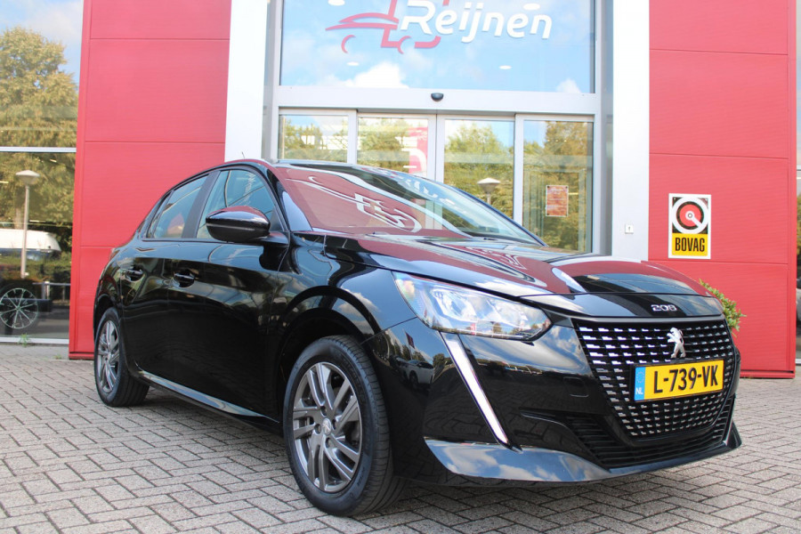 Peugeot 208 1.2 75PK ACTIVE PACK | AFNEEMBARE TREKHAAK | NAVIGATIE | APPLE CARPLAY/ANDROID AUTO | PARKEERSENSOREN ACHTER | DAB+ RADIO | AIRCO | CRUISE CONTROL | LICHTMETALEN VELGEN 16" |