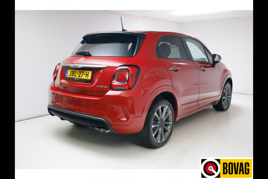 Fiat 500X 1.5 Hybrid Sport 130 PK | Adap. cruise | Climate control, Navigatie | App connect | Camera | Full led verlichting