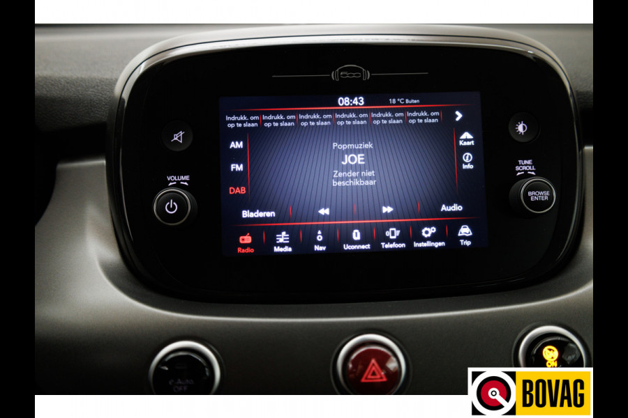 Fiat 500X 1.5 Hybrid Sport 130 PK | Adap. cruise | Climate control, Navigatie | App connect | Camera | Full led verlichting