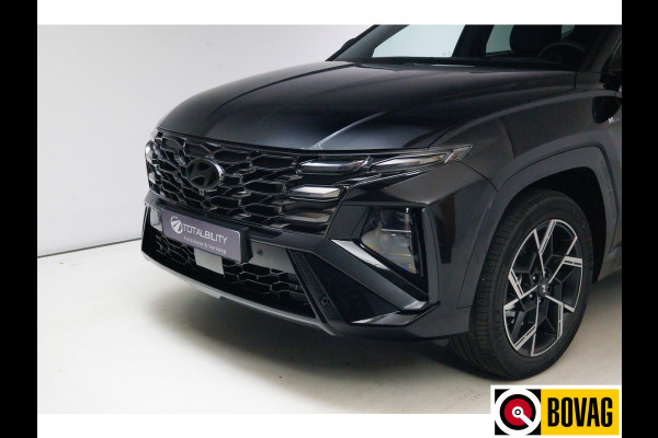 Hyundai Tucson 1.6 T-GDI PHEV N Line Sky 4WD 252 PK PHEV | Panoramadak | Leer/alcantara | HUD | 360 camera Adaptive cruise met fileassistent. Stoelverwarming/koeling, Electrische achterklep. Krell audio