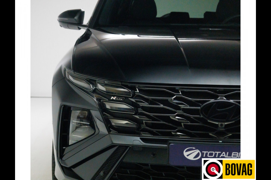 Hyundai Tucson 1.6 T-GDI PHEV N Line Sky 4WD 252 PK PHEV | Panoramadak | Leer/alcantara | HUD | 360 camera Adaptive cruise met fileassistent. Stoelverwarming/koeling, Electrische achterklep. Krell audio