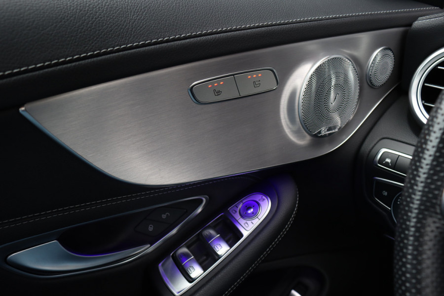 Mercedes-Benz C-Klasse Cabrio 220 d AMG Line | Airscarf | Burmester | Surround Camera | Leder | Keyless Go | Leder | Stoelverwarming | Dodehoekassistent | Apple Carplay/Android Auto |