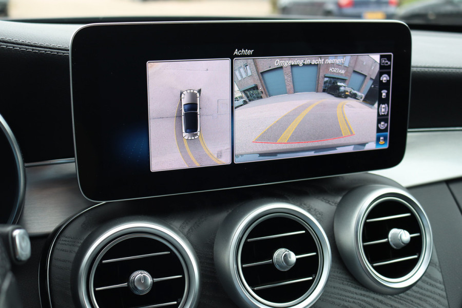 Mercedes-Benz C-Klasse Cabrio 220 d AMG Line | Airscarf | Burmester | Surround Camera | Leder | Keyless Go | Leder | Stoelverwarming | Dodehoekassistent | Apple Carplay/Android Auto |
