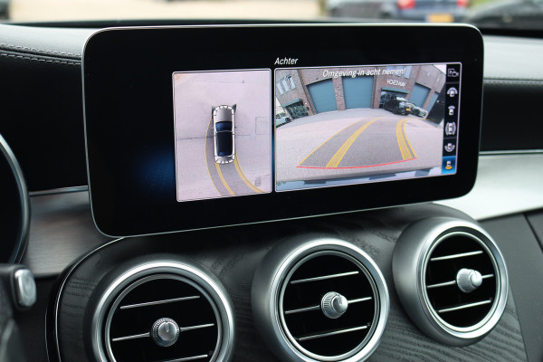 Mercedes-Benz C-Klasse Cabrio 220 d AMG Line | Airscarf | Burmester | Surround Camera | Leder | Keyless Go | Leder | Stoelverwarming | Dodehoekassistent | Apple Carplay/Android Auto |