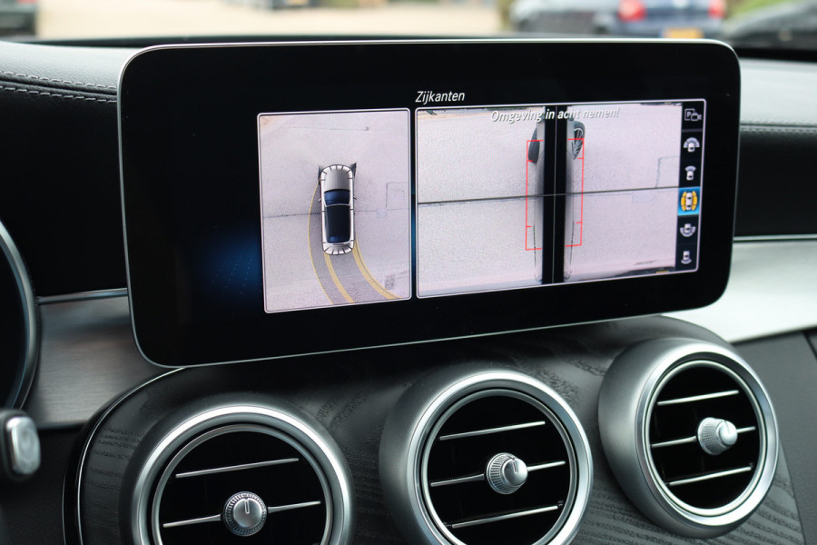 Mercedes-Benz C-Klasse Cabrio 220 d AMG Line | Airscarf | Burmester | Surround Camera | Leder | Keyless Go | Leder | Stoelverwarming | Dodehoekassistent | Apple Carplay/Android Auto |
