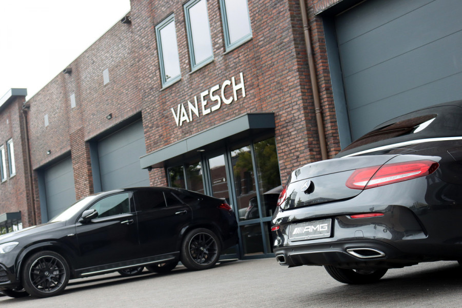 Mercedes-Benz C-Klasse Cabrio 220 d AMG Line | Airscarf | Burmester | Surround Camera | Leder | Keyless Go | Leder | Stoelverwarming | Dodehoekassistent | Apple Carplay/Android Auto |