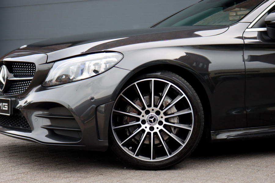 Mercedes-Benz C-Klasse Cabrio 220 d AMG Line | Airscarf | Burmester | Surround Camera | Leder | Keyless Go | Leder | Stoelverwarming | Dodehoekassistent | Apple Carplay/Android Auto |