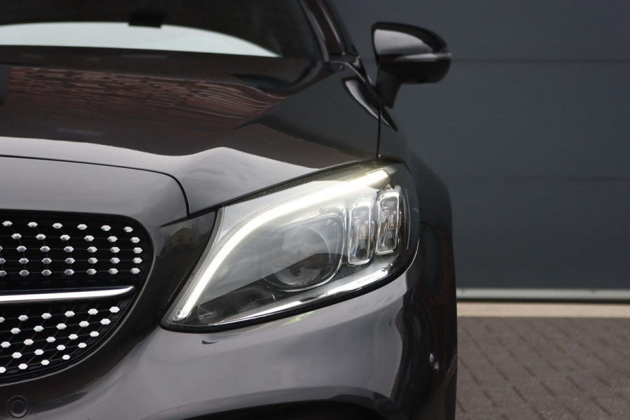 Mercedes-Benz C-Klasse Cabrio 220 d AMG Line | Airscarf | Burmester | Surround Camera | Leder | Keyless Go | Leder | Stoelverwarming | Dodehoekassistent | Apple Carplay/Android Auto |