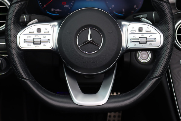 Mercedes-Benz C-Klasse Cabrio 220 d AMG Line | Airscarf | Burmester | Surround Camera | Leder | Keyless Go | Leder | Stoelverwarming | Dodehoekassistent | Apple Carplay/Android Auto |