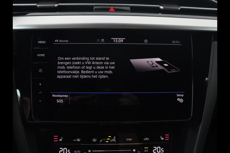 Volkswagen Arteon Shooting Brake 1.4 eHybrid R Line | Trekhaak | Leder/Alcantara | Massage | Camera | Adaptive cruise | Achterbankverwarming | Virtual Cockpit | Matrix LED | Carplay | Navigatie | PHEV | Plug In