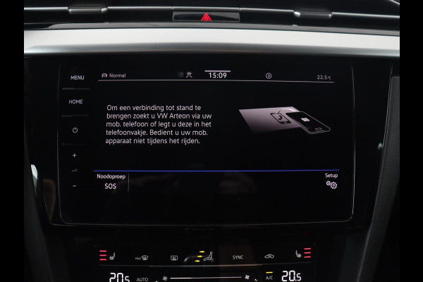 Volkswagen Arteon Shooting Brake 1.4 eHybrid R Line | Trekhaak | Leder/Alcantara | Massage | Camera | Adaptive cruise | Achterbankverwarming | Virtual Cockpit | Matrix LED | Carplay | Navigatie | PHEV | Plug In