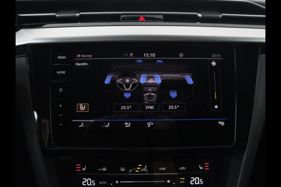 Volkswagen Arteon Shooting Brake 1.4 eHybrid R Line | Trekhaak | Leder/Alcantara | Massage | Camera | Adaptive cruise | Achterbankverwarming | Virtual Cockpit | Matrix LED | Carplay | Navigatie | PHEV | Plug In