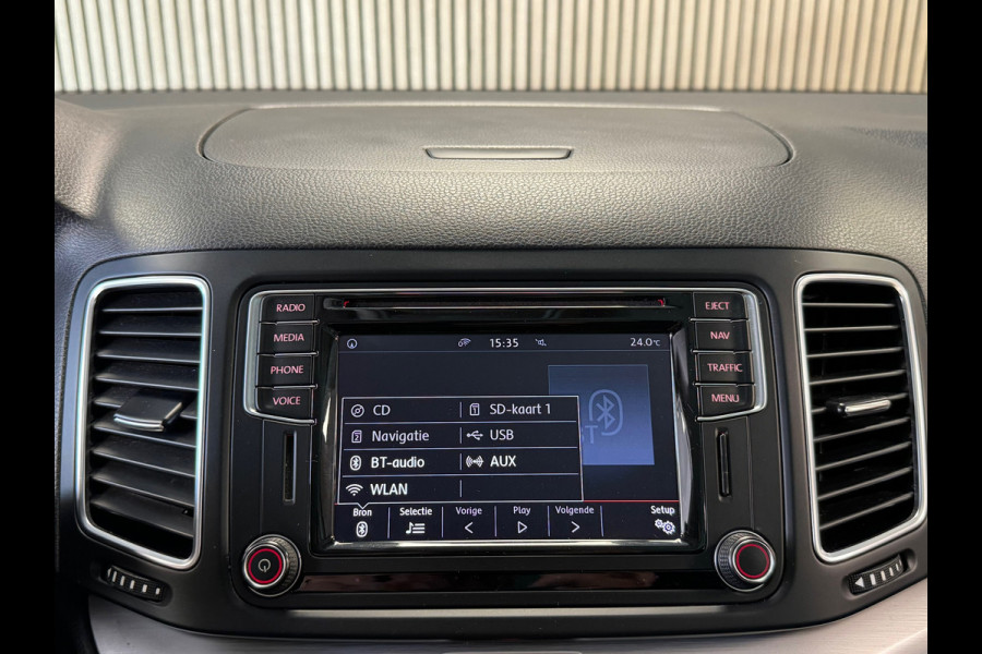 Volkswagen Sharan 2.0 TDI 4MOTION Exclusive Series 7P 7Persoons TREKHAAK AUT. AUT SCHUIFDEUREN ADAPTIEVE CRUISE CONTROL