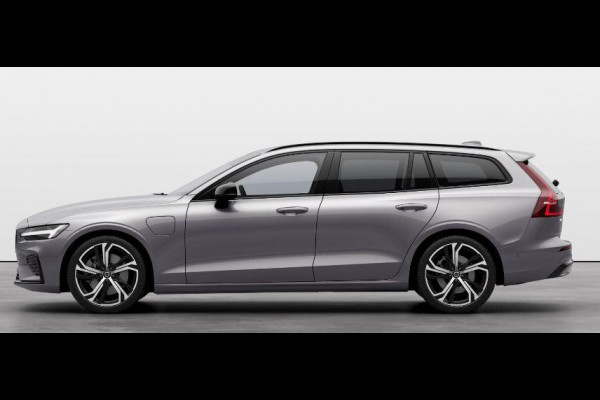 Volvo V60 T6 350PK Automaat Plug-in hybrid AWD Ultra Dark / Panoramadak / Napa leder / Open grid textiel / Extra getint glas / 19 5-Triple spaaks velgen / Harman Kardon