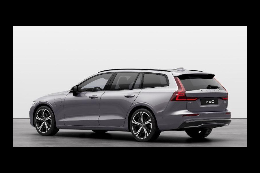 Volvo V60 T6 350PK Automaat Plug-in hybrid AWD Ultra Dark / Panoramadak / Napa leder / Open grid textiel / Extra getint glas / 19 5-Triple spaaks velgen / Harman Kardon