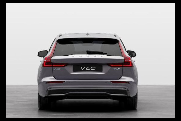 Volvo V60 T6 350PK Automaat Plug-in hybrid AWD Ultra Dark / Panoramadak / Napa leder / Open grid textiel / Extra getint glas / 19 5-Triple spaaks velgen / Harman Kardon