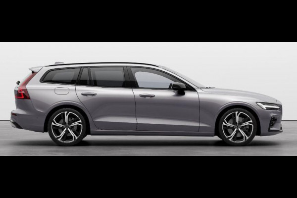 Volvo V60 T6 350PK Automaat Plug-in hybrid AWD Ultra Dark / Panoramadak / Napa leder / Open grid textiel / Extra getint glas / 19 5-Triple spaaks velgen / Harman Kardon