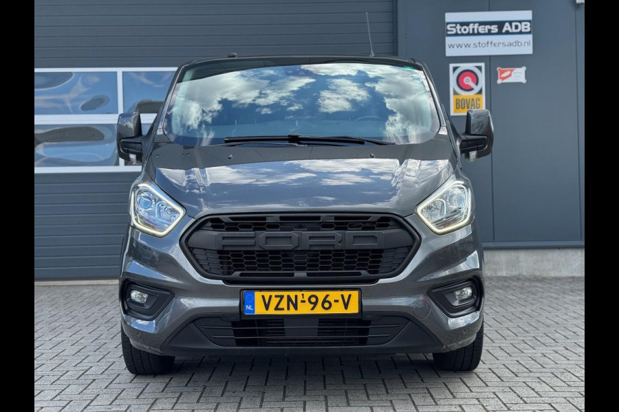 Ford Transit Custom 2.0 TDCI 131pk L2H1 Limited DC | D-RIEM NIEUW! | 2x SCHUIF | Navi | Camera | Raptor | CarPlay | Trekhaak | 5-p