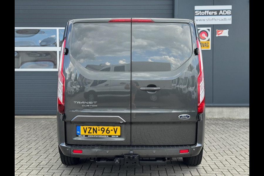 Ford Transit Custom 2.0 TDCI 131pk L2H1 Limited DC | D-RIEM NIEUW! | 2x SCHUIF | Navi | Camera | Raptor | CarPlay | Trekhaak | 5-p