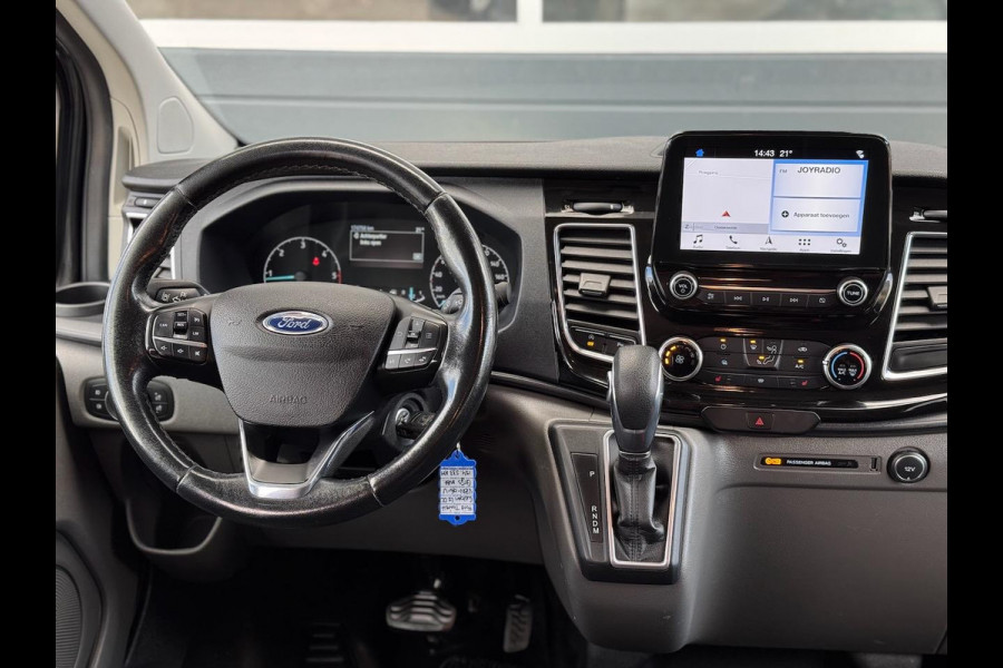 Ford Transit Custom 2.0 TDCI 131pk L2H1 Limited DC | D-RIEM NIEUW! | 2x SCHUIF | Navi | Camera | Raptor | CarPlay | Trekhaak | 5-p