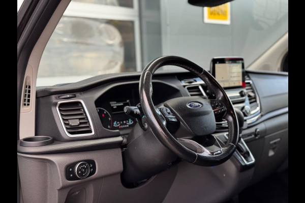 Ford Transit Custom 2.0 TDCI 131pk L2H1 Limited DC | D-RIEM NIEUW! | 2x SCHUIF | Navi | Camera | Raptor | CarPlay | Trekhaak | 5-p