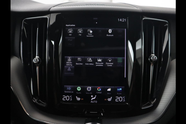 Volvo XC60 2.0 T5 R Design | Panoramadak | Trekhaak | Adaptive cruise | Leder/Alcantara | Camera | Head-Up | Stoelverwarming | Carplay | Navigatie | Full LED | Harman/Kardon