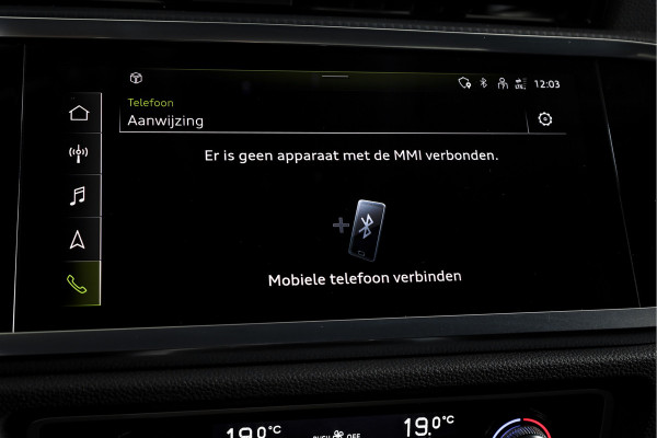 Audi Q3 45 TFSI e S edition S-line - Automaat | Dig. Cockpit | Adapt. Cruise | PDC | NAV + App. Connect | ECC | DAB | Elek. Klep | Elek. Trekhaak | LM 20" |