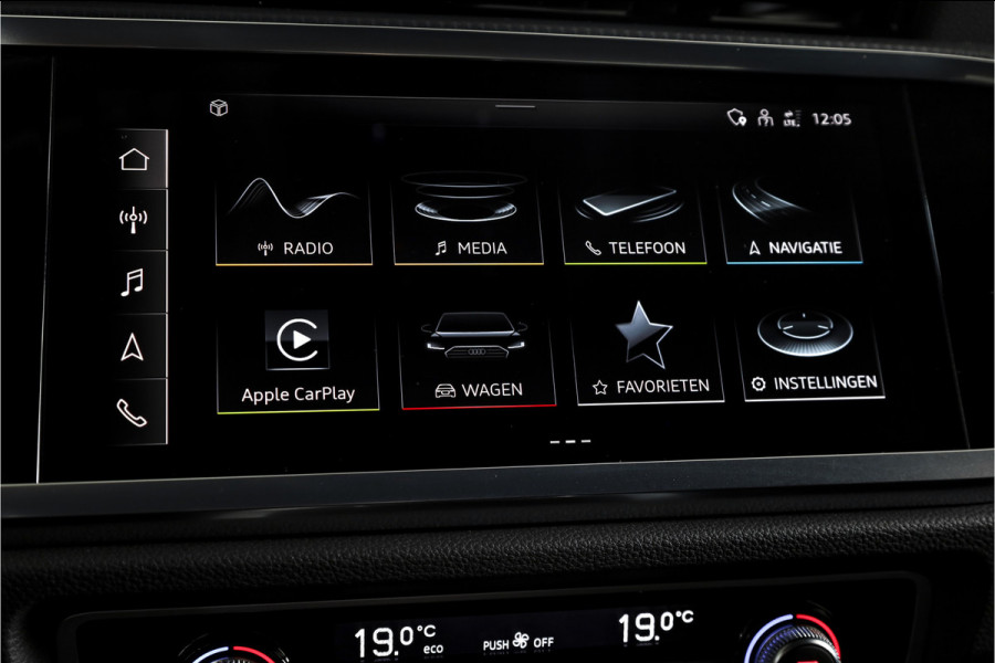 Audi Q3 45 TFSI e S edition S-line - Automaat | Dig. Cockpit | Adapt. Cruise | PDC | NAV + App. Connect | ECC | DAB | Elek. Klep | Elek. Trekhaak | LM 20" |