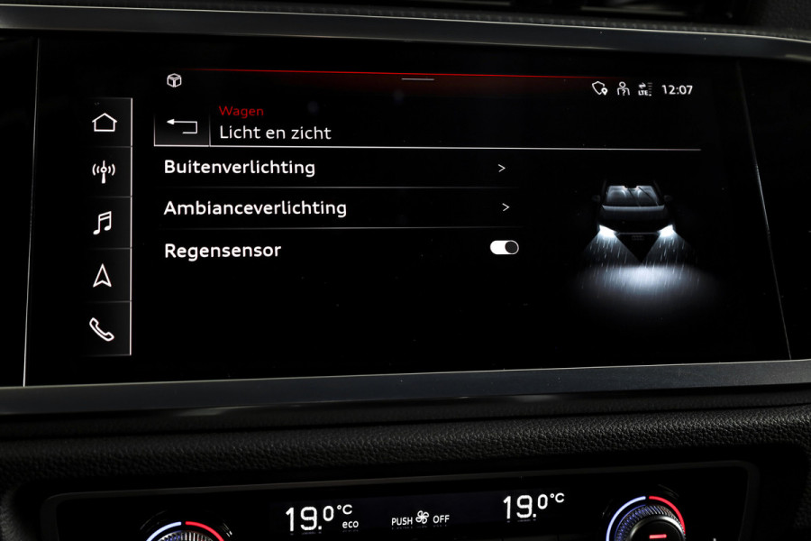 Audi Q3 45 TFSI e S edition S-line - Automaat | Dig. Cockpit | Adapt. Cruise | PDC | NAV + App. Connect | ECC | DAB | Elek. Klep | Elek. Trekhaak | LM 20" |