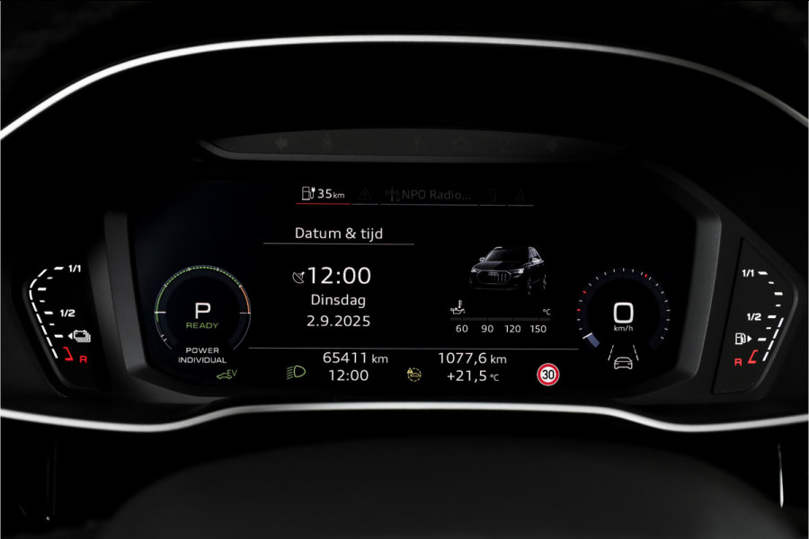 Audi Q3 45 TFSI e S edition S-line - Automaat | Dig. Cockpit | Adapt. Cruise | PDC | NAV + App. Connect | ECC | DAB | Elek. Klep | Elek. Trekhaak | LM 20" |