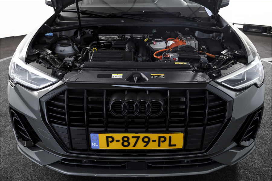 Audi Q3 45 TFSI e S edition S-line - Automaat | Dig. Cockpit | Adapt. Cruise | PDC | NAV + App. Connect | ECC | DAB | Elek. Klep | Elek. Trekhaak | LM 20" |