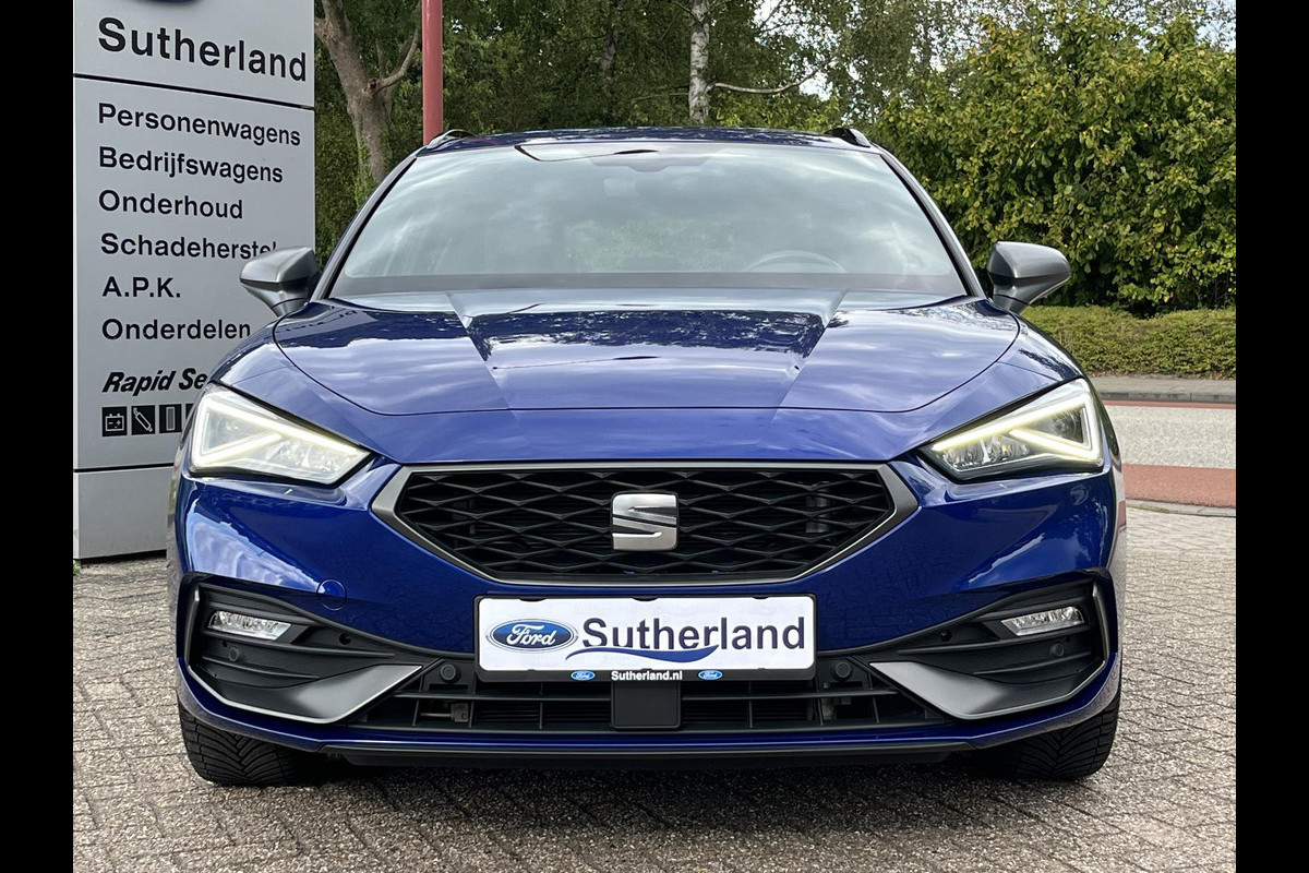 Seat Leon Sportstourer 1.4 TSI eHybrid PHEV FR 204pk | Keurige staat! | Adaptieve Cruise | Stoelverwarming | Elektrische Achterklep | Memory Seats | Virtuel Cockpit Seat Leon Sportstourer 1.4 TSI eHybrid PHEV FR 204pk | Keurige staat! | Adaptieve Cruise | Stoelverwarming | Elektrische Achterklep | Memory Seats | Virtuel Cockpit
