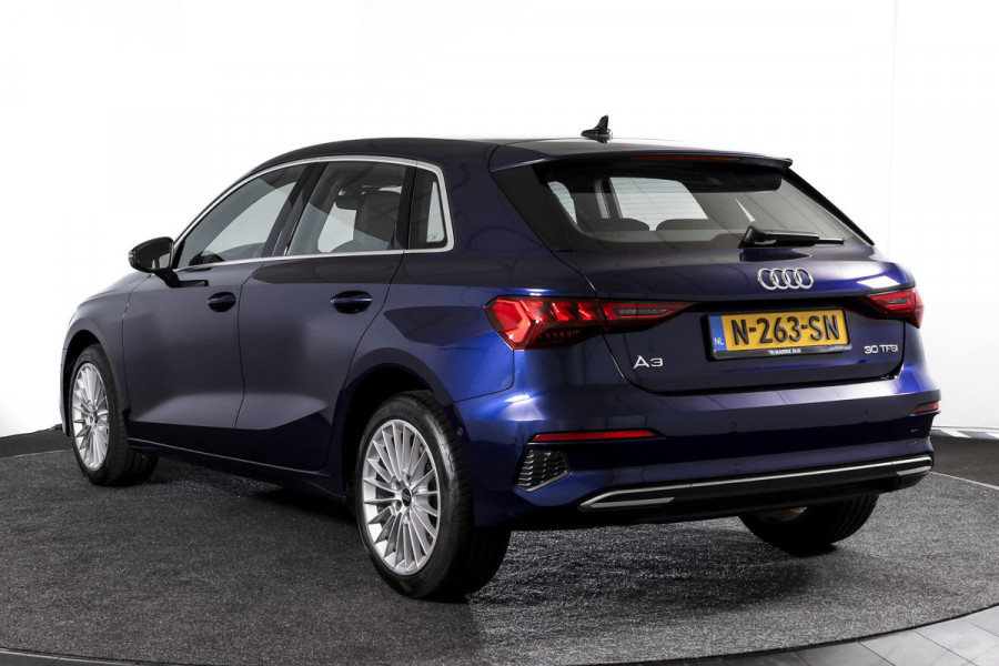 Audi A3 Sportback 30 TFSI Advanced edition 110 PK - Automaat | Dig. Cockpit | Adapt. Cruise | PDC | NAV + App. Connect | ECC | DAB | LM 17" |