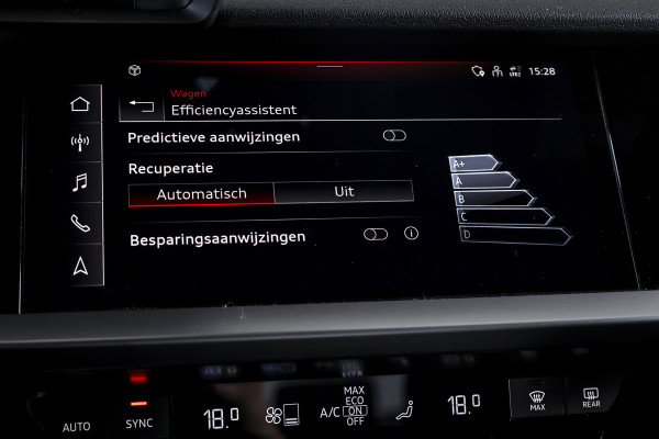 Audi A3 Sportback 30 TFSI Advanced edition 110 PK - Automaat | Dig. Cockpit | Adapt. Cruise | PDC | NAV + App. Connect | ECC | DAB | LM 17" |